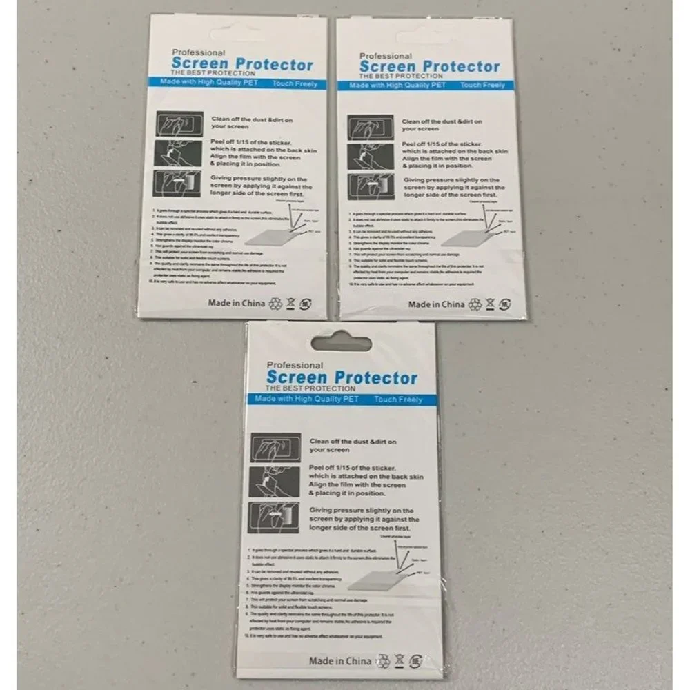 New 3x Professional Screen Protector for Samsung Galaxy S5 Cell Phone 3 Count
